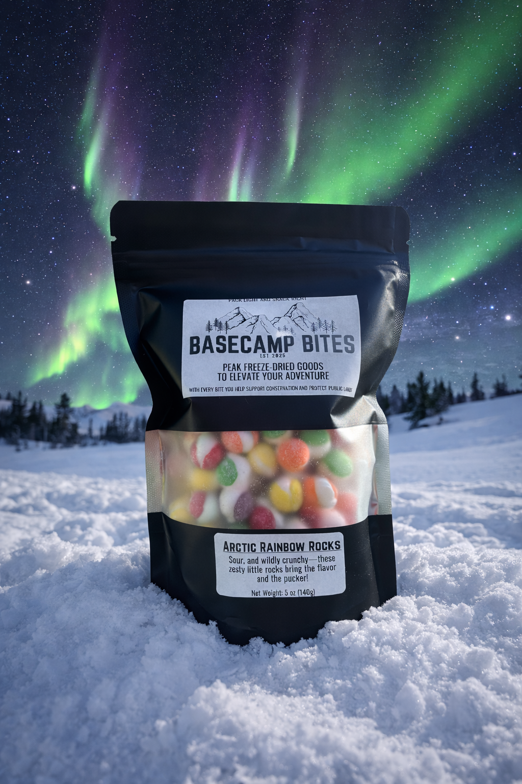 Arctic Rainbow Rocks